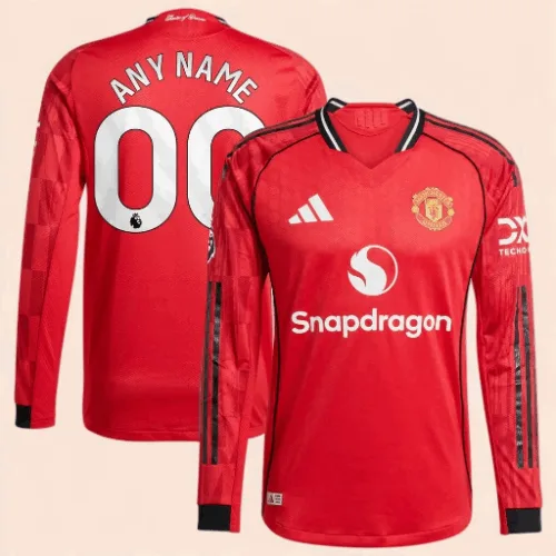 Camiseta de fútbol local del Manchester United 2025/26