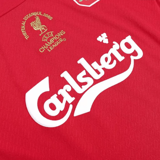 Camiseta de la Liga de Campeones Retro Liverpool 2005 - Final de la UCL