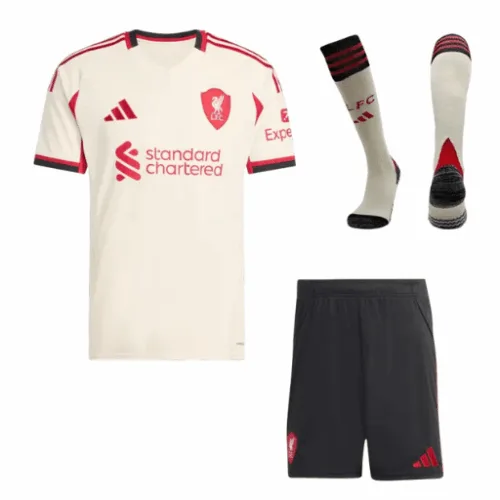 Liverpool Home Jerseys Kit 2025/26 Liverpool Home Jerseys Kit 2025/26