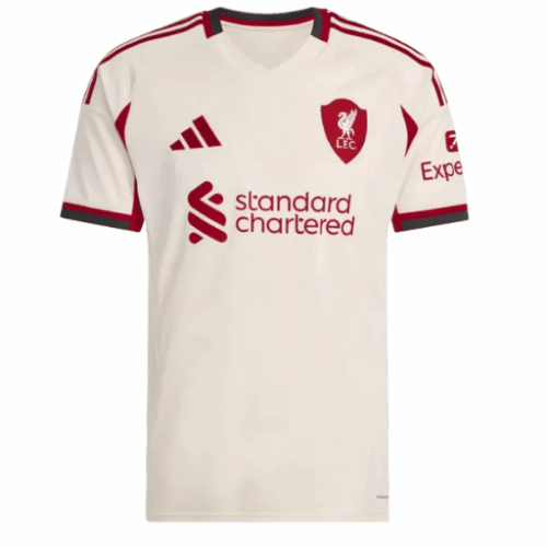 Kit de maillots de football pour enfants Liverpool Third Away 2024/25
