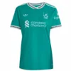 Camiseta de fútbol de primera equipación del Liverpool para mujer 2025/26