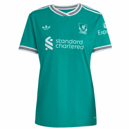Camiseta local del Liverpool femenino 2025/26