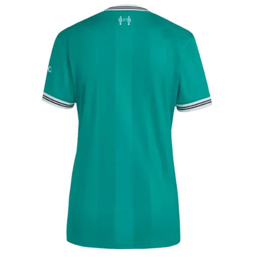 Camiseta de fútbol de primera equipación del Liverpool para mujer 2025/26