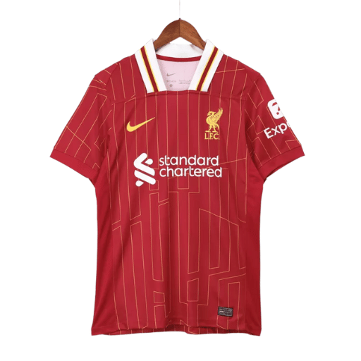 Camiseta de fútbol local del Liverpool CAMPEONES 2024/25 24/25