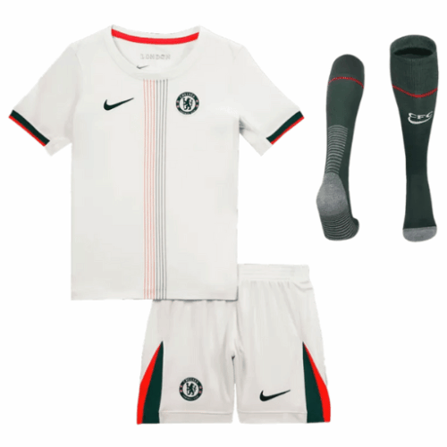 Maillots de football pour enfants Chelsea Away Kit complet 2025/26