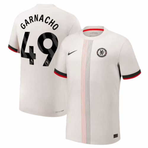 GARNACHO #49 Chelsea Away Authentic Soccer Jersey 2025/26