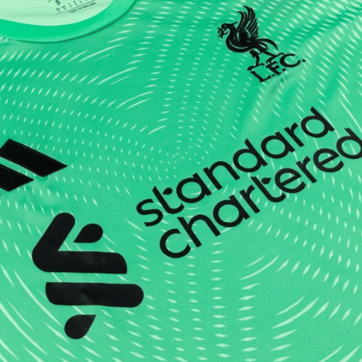 Maillot de football du gardien de Liverpool 2025/26 Vert