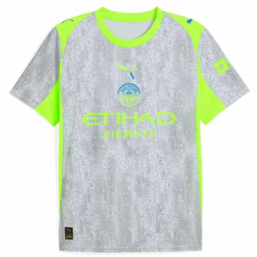 Manchester City Away Authentic Soccer Jersey 2025/26