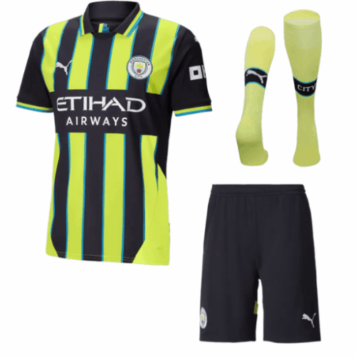 Manchester City Away Jerseys Full Kit 2024/25
