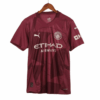 Manchester City Fourth Away Authentic Soccer Jersey 2024/25- Definitely City (UCL)