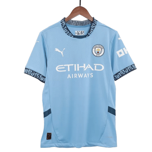Manchester City Home Authentic Soccer Jersey 2024/25