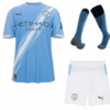 Maillots domicile de Manchester City Kit complet 2025/26
