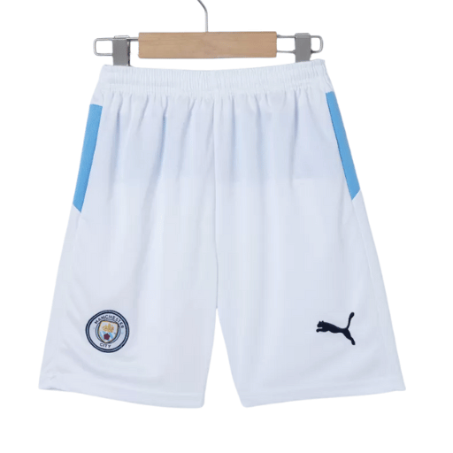 Manchester City Home Kids Soccer Jerseys Full Kit 2025/26