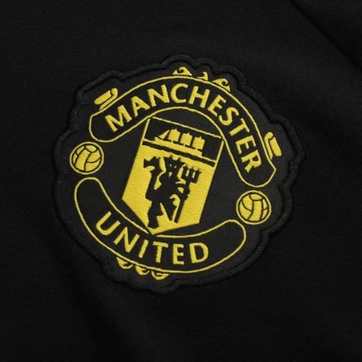 Chándal Manchester United 1/4 Cremallera 2025/26 Niños Negro