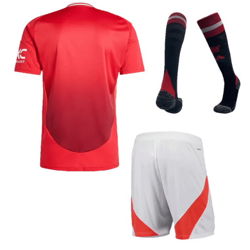 Manchester United Home Maillots authentiques Kit complet 2024/25