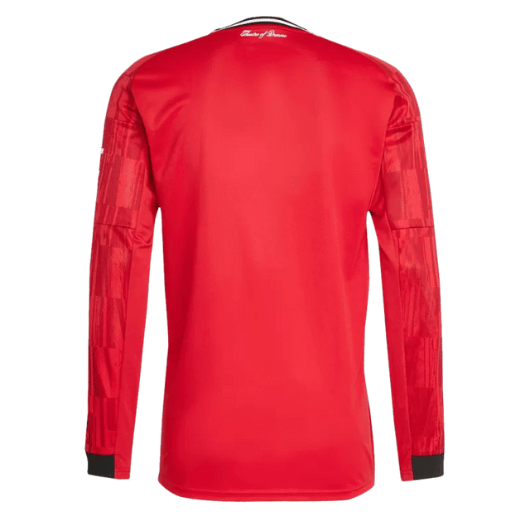 Manchester United Home Long Sleeve Soccer Jersey 2024/25