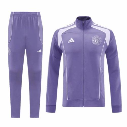 Manchester United Jacket Tracksuit 2025/26 Purple