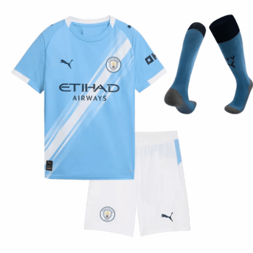 Manchester United Third Away Kids Soccer Jerseys Kit 2025/26
