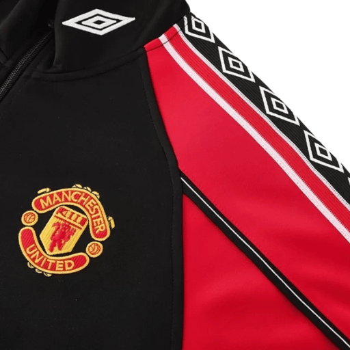Chaqueta de atletismo del Manchester United 2025/26 - Rojo y negro