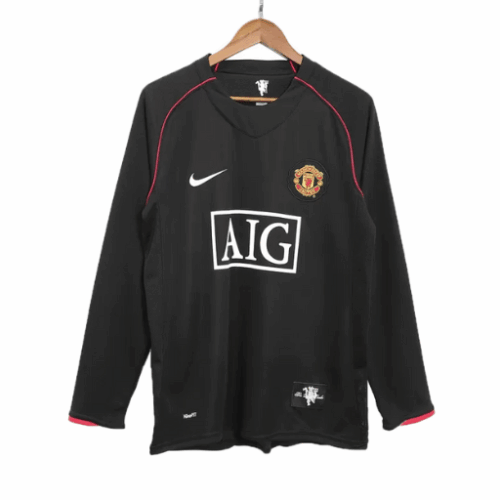 Maillot de football vintage Manchester United Extérieur 2007/08