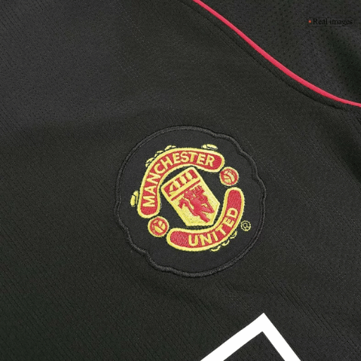 Maillot de football vintage Manchester United à manches longues 2007/08
