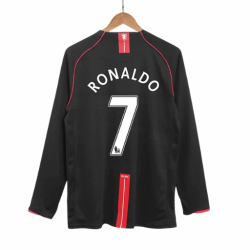 Maillot de football vintage Manchester United Accueil 2007/08