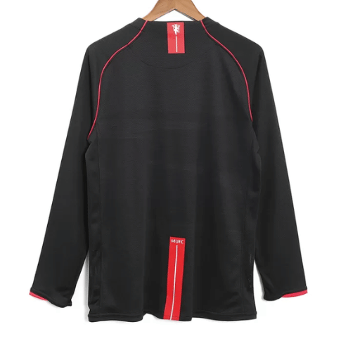 Vintage Soccer Jersey Manchester United Away Long Sleeve 2007/08