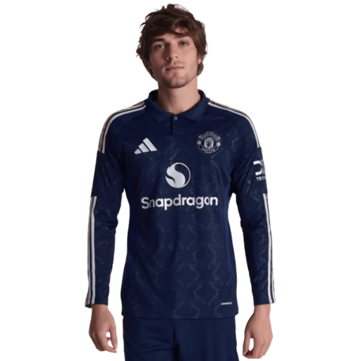 Manchester United Away Long Sleeve Soccer Jersey 2024/25