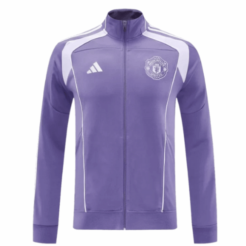 Manchester United Track Jacket 2025/26 - Purple