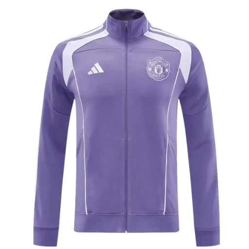 Manchester United Track Jacket 2025/26 - Purple