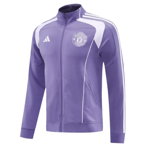 Manchester United Track Jacket 2025/26 - Purple