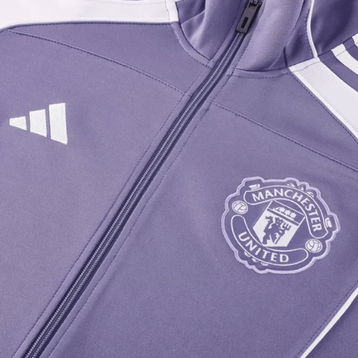 Manchester United Track Jacket 2025/26 - Purple