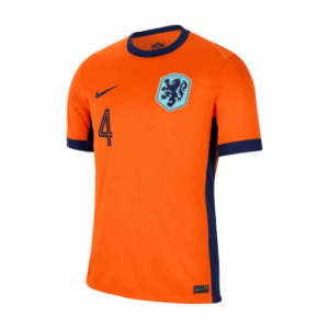 Orange Virgil van Dijk Netherlands Jersey