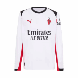 AC Milan Away Long Sleeve Soccer Jersey 2025/26