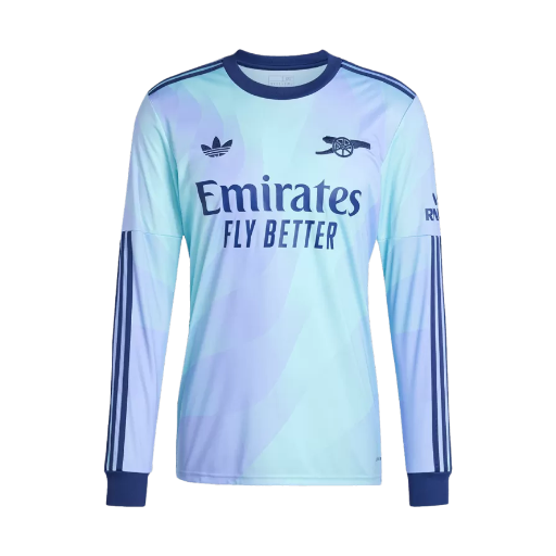 Arsenal Third Away Long Sleeve Soccer Jersey 2024/25
