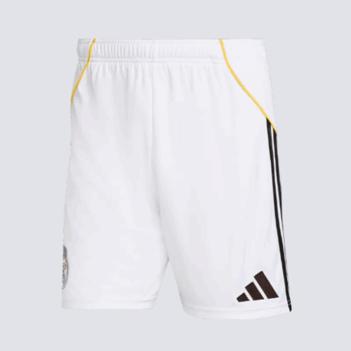Real Madrid Home Soccer Shorts 2025/26
