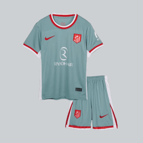 Kit de maillots de football pour enfants Atletico Madrid Away 2024/25