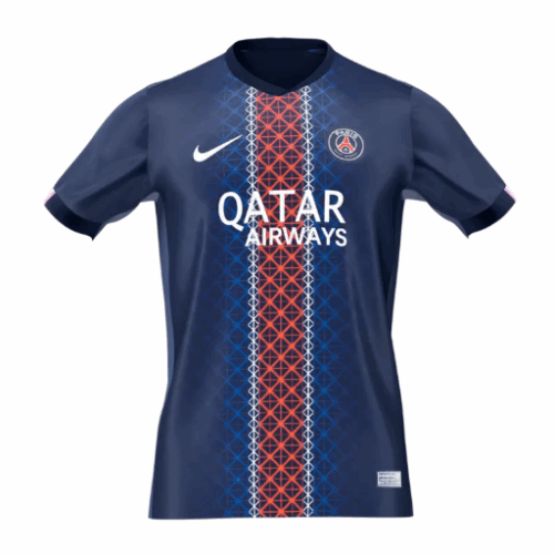 Camiseta de fútbol local del PSG 2025/26