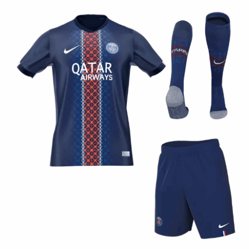 PSG Home Jerseys Full Kit 2025/26