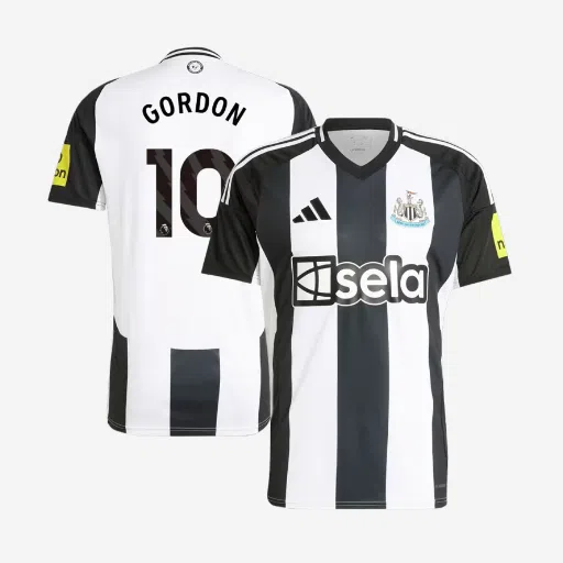  ニューカッスル GORDON 10 ユニフォーム 3XL GORDON #10 Newcastle United Home Soccer Jersey 2024/25 - SoccerKit