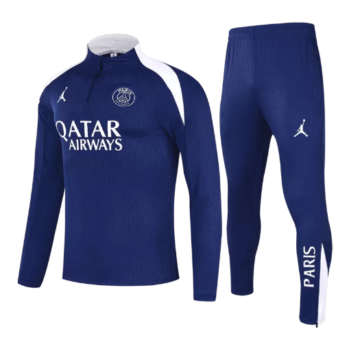 PSG 1/4 Zip Tracksuit 2025/26 Kids Navy
