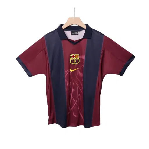 Vintage Soccer Jersey Barcelona X CJ Home 2000/01-2