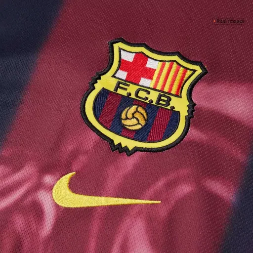 Vintage Soccer Jersey Barcelona X CJ Home 2000/01-3