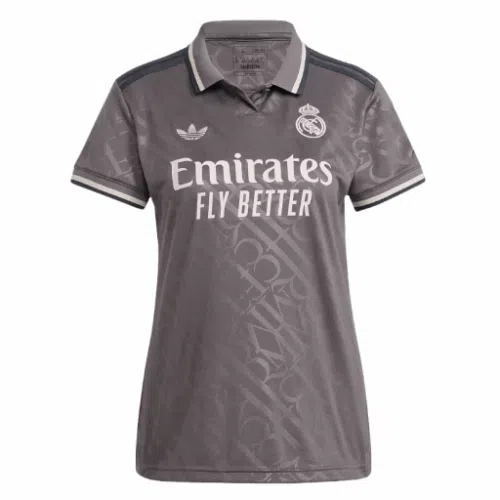 Tercera camiseta visitante del Real Madrid femenino 2024/25