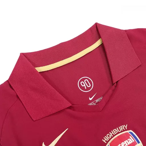 Camiseta de fútbol de primera equipación del Arsenal BERGKAMP #10 2005/06 -1