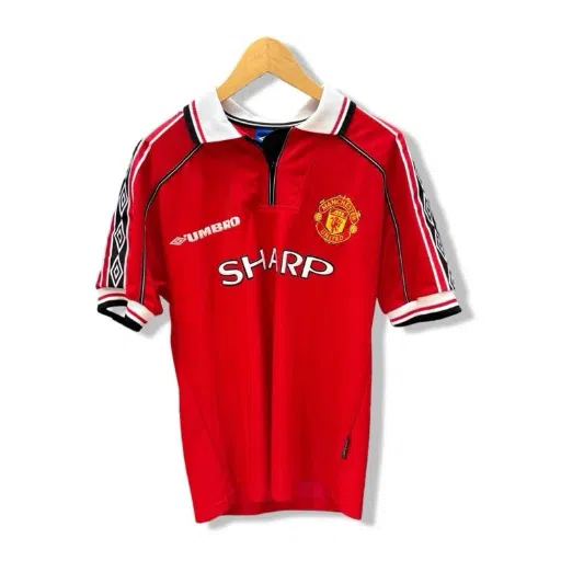 camiseta de fútbol de david beckham del manchester united 1998-1