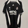david beckham real madrid black jersey-2