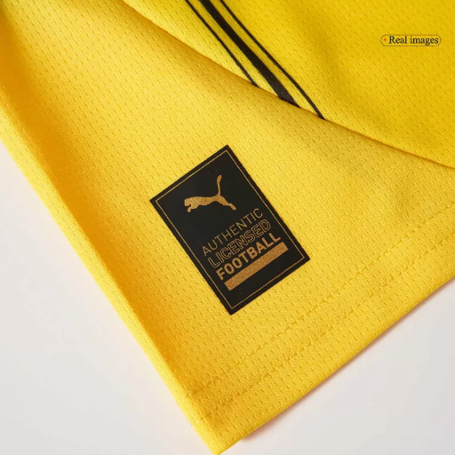 Borussia Dortmund Home Kids Soccer Jerseys Kit 2024/25-3