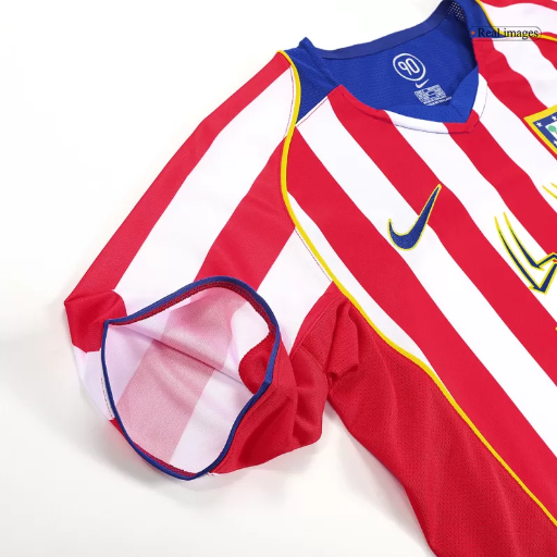 Maillot de football vintage Atletico Madrid Accueil 2004/05-3