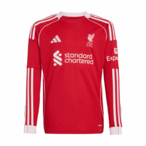 Long Sleeve Mohamed Salah Jersey Kids